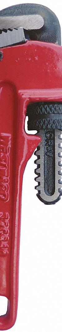 WESTWARD Pipe Wrench: Cast Iron, 3/4 in Jaw Capacity, Serrated, 6 in Overall Lg, I-Beam (MPN 39CG46). Key specifications — attr309808: I-Beam; attr309815: Cast Iron; attr324941: WESTWARD.