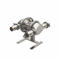 GRACO Double Diaphragm Pump: Stainless Steel, 3 in, Tri-Clamp, 130 gpm, 277 ft Max. Head, SS Valve (MPN SP3F.0004). Key specifications — Brand: GRACO; Check Valve Material: SS; Seat Material: SS; Diaphragm Material: PTFE w/ EPDM Backing.