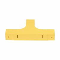 PANDUIT Horizontal Tee: Fiberrunner®, Yellow, ABS/Polycarbonate, For 2 in x 2 in Raceway Wd x Ht (MPN FT2X2LYL). Key specifications — attr1245979: PANDUIT.