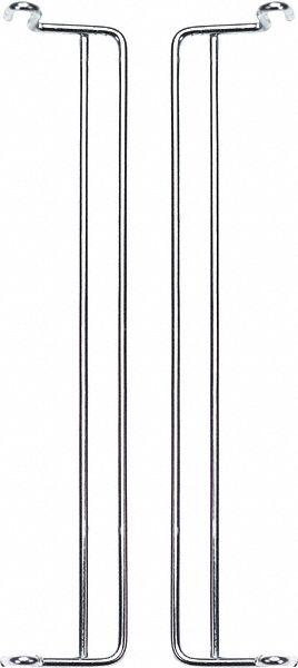 QUANTUM STORAGE SYSTEMS Stacking Bracket: 4 3/4 in Overall Lg, For Hang and Stack Bin Type - Stacking Brackets
