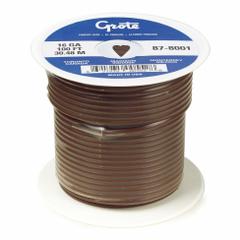 GROTE Automotive Cable: GXL, 100 ft, 1 Conductor, 10 AWG, Brown, 60 V Volt (MPN 87-5201). Key specifications — Brand: GROTE.