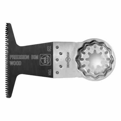 FEIN Oscillating Tool Blade: 2 1/2 in Blade Wd, 2 in Overall Lg, Long Straight Cut - Starlock Mounted Blades