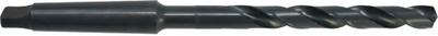 CHICAGO-LATROBE Taper Shank Drill Bit: 1-3/4", 118° Point, Black Oxide HSS - High-Speed Steel Taper-Shank Drill Bits
