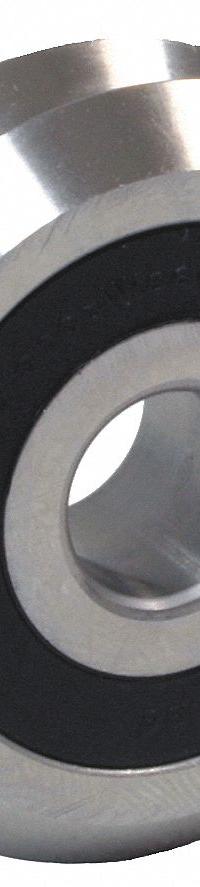 BISHOP-WISECARVER Yoke Roller: 1 51/64 in Roller Dia, V-Groove, Stainless Steel, -22°F to 212°F (MPN WDW3SSX). Key specifications — Brand: BISHOP-WISECARVER.