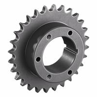 TSUBAKI Sprocket: For 60 Chain, 28 Teeth, 6.698 in Pitch Dia, 7.106 in Outside Dia, Steel (MPN 60Q28). Key specifications — Brand: TSUBAKI; Required Bushing Series: Q1.