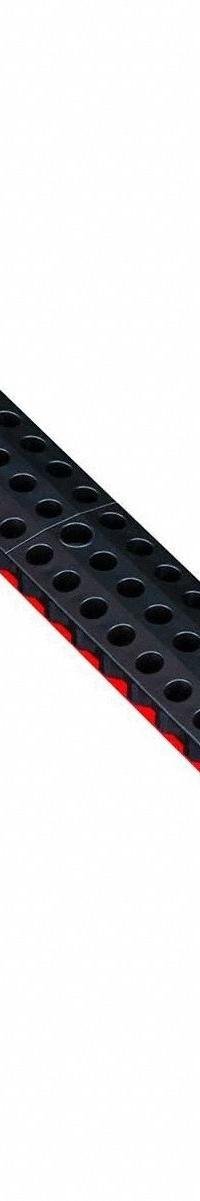 ERNST MANUFACTURING 96-Tool Hex Bit Holder: Black/Red, 1 9/16 in Overall Wd, 96 Posts/Slots, Plastic (MPN 5734). Key specifications — Material: Plastic; Brand: ERNST MANUFACTURING; Color: Black; For Tool Type: Sockets; Product Type: Socket Bit Magnetic Bar.