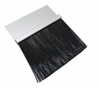 AMERICAN GARAGE DOOR SUPPLY Brush Seal: Straight, Polypropylene, 3 in Brush Lg, 1 1/2 in Holder Lg (MPN BPS153-8). Key specifications — Brush Material: Polypropylene; Includes: Pre-Punched Slotted Holes in Holder; Width Type: Staggered; Brand: AMERICAN GARAGE DOOR SUPPLY.