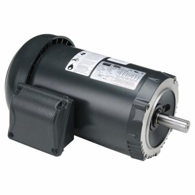Dayton General Purpose Motor: C-Face Mount, Totally Enclosed Fan Cooled, 2 hp - C-Face 3-Phase General Purpose AC Motors