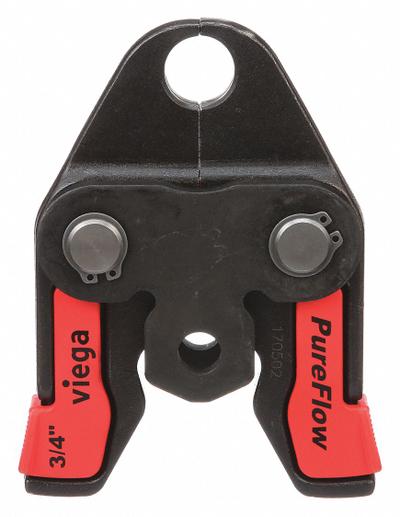 RIDGID Press Jaw: 3/4 in Pipe, PEX, For Viega Pureflow - Jaws & Rings for Standard & Extended Press Tools