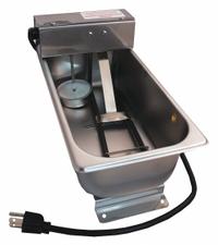 SUPCO Condensate Evaporator Pan: 4 1/2 qt cap., 8 gpd, 13 in L x 7 in W x 4 in H, 120V AC, 22 Gauge (MPN CP804). Key specifications — Material: Stainless Steel; Brand: SUPCO; Product Type: Condensate Evaporator Pan.