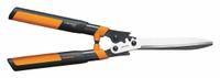 FISKARS Hedge Shears: 10 in Blade Lg, 23 1/2 in Overall Lg, Steel, Aluminum (MPN 392861-1005). Key specifications — Blade Material: Steel; Handle Material: Aluminum; Includes Cushioned Grip: No; Brand: FISKARS.