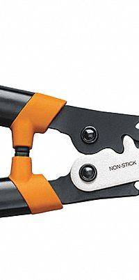 FISKARS Hedge Shears: 10 in Blade Lg, 23 1/2 in Overall Lg, Steel, Aluminum (MPN 392861-1005). Key specifications — Blade Material: Steel; Handle Material: Aluminum; Includes Cushioned Grip: No; Brand: FISKARS.