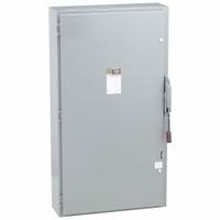 SQUARE D Safety Switch: Fusible, 400 A, Three Phase, 240V AC, Galvanized Steel, Indoor (MPN H325N). Key specifications — Brand: SQUARE D.