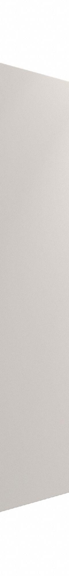 HADRIAN Partition Panel: Solid Plastic HDPE, Plastic, Bone, 55 in Ht, 76 in Wd, 1 in Thick (MPN X30076-213). Key specifications — Door Swing: Left Hand In/Right Hand Out; Brand: HADRIAN; Color: Bone; Finish/Texture: Plastic.