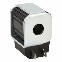 PARKER Cartridge Valve Coil: 2.21 in Overall Lg, 1.33 in Overall Wd, 1.56 in Overall Ht, 24V DC (MPN CCP024S). Key specifications — attr1224951: Dual Spade; attr1012059: CCP024S; attr1011635: PARKER; attr1018526: Glass Filled Rynite.