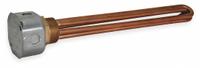 TEMPCO Screw Plug Immersion Heater: 3 Phase, 480V AC, 10,000 W Watt, 2 in NPT, 55.34 W/sq in, Brass (MPN TSP02022). Key specifications — Watt Density: 55.34 W/sq in; Screw Plug Material: Brass; Sheath Material: Copper; Brand: TEMPCO.
