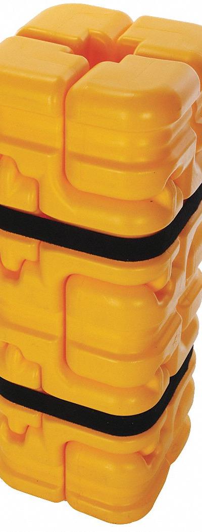 SENTRY Column Protector: 8 in - Column Protectors with Square Centers