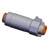 SMC In-Line Air Filter: ZF, 8 mm Inlet, Push-to-Connect, -100 kPa to 1 MPa, Polycarbonate Housing (MPN ZFC5D). Key specifications — attr124326: Sintered Resin; attr124323: SMC; attr124345: Push-to-Connect; attr980486: Polycarbonate; attr124320: ZFC5D.
