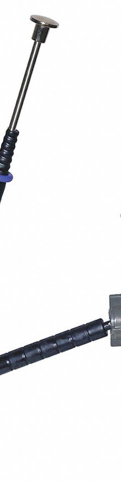 DANCO Sink Drain: Plastic, Brushed, 8 1/2 in Overall Ht, 2 1/8 in Overall Dia, Slip, 2 in Pipe Dia (MPN 9D0010693X). Key specifications — Product Type: Sink Drain; Brand: DANCO; Finish: Brushed; Material: Plastic; Includes Overflow: No; Includes: Pop-Up Drain.