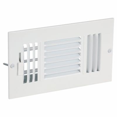 APPROVED VENDOR Sidewall/Ceiling Register: Ceiling/Wall, 5 3/4 in H, 9 3/4 in W, Louvered - Sidewall/Ceiling Registers
