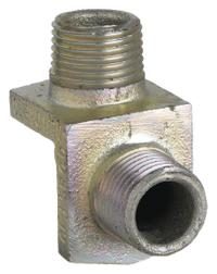 Elbow, 90 Degrees: Iron, Powder Coated, MM, 1/2 in Trade Size, Male to Male, NPT (MPN MM-90-1MWW). Key specifications — Ends - Hazardous Fittings: 1/2 in MNPT x 1/2 in MNPT; Material: Iron; Finish: Powder Coated; Brand: HUBBELL KILLARK.