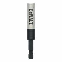 DEWALT Bit Holder: Bit Holder, Impact/Power, 1/4 in Compatible Bit Size, Hex Compatible Bit Shank (MPN DWAFE3HLD). Key specifications — attr1132695: Hex; attr1132691: Impact Rated; attr1132694: Magnetic; attr1132704: DEWALT.