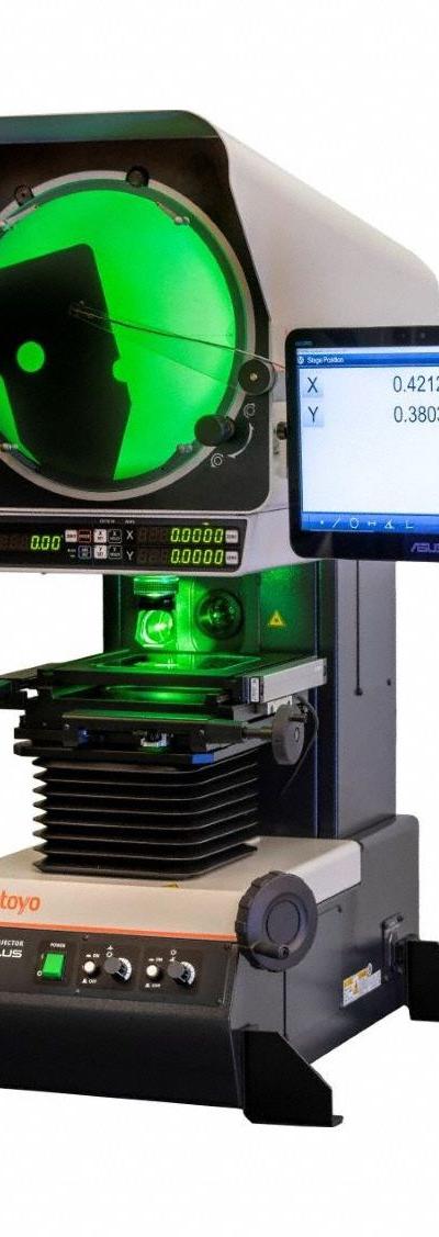 MITUTOYO Profile Projector: Vertical - Vertical Optical Comparators