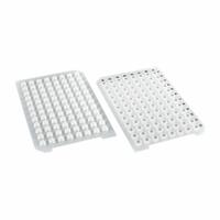 MTC BIO Sealing Mat: Round, 96 Wells, White, + Opening, Silicone, 5.7 mm Well Opening Size (MPN D3320-15). Key specifications — attr1383125: MTC BIO; attr1383132: Not Pre-Slit; attr1383135: + Opening; attr1383140: Round; attr1383126: White; attr1383129: Leak-Proof Seal.