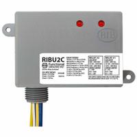 RIB Enclosed Pre-Wired Relay: 10 A Rating, 10-30V AC/DC/120V AC, DPDT, 0.75 in NPT (MPN RIBU2C). Key specifications — Nipple Size: 0.75 in NPT; Coil Voltage: 10-30V AC/DC/120V AC; Brand: RIB.