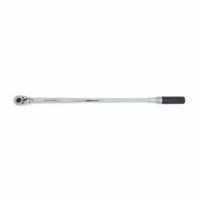 GEARWRENCH Micrometer Torque Wrench: Foot-Pound/Newton-Meter, 3/4 in Drive Size (MPN 85065MCERT). Key specifications — attr424280: Not Tether Capable; attr310060: Yes; attr310057: 100 ft-lb to 600 ft-lb; attr324948: GEARWRENCH.