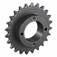 TSUBAKI Sprocket: For 40 Chain, 24 Teeth, 3.831 in Pitch Dia, 4.098 in Outside Dia, Steel (MPN 40H24). Key specifications — Brand: TSUBAKI; Required Bushing Series: H1.