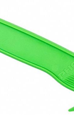 PACIFIC HANDY CUTTER, INC Disposable Film Cutter: 6 1/2 in Overall Lg, Straight Handle, Plain, Steel (MPN DFC364X). Key specifications — attr307620: Green; attr307617: Straight; attr307618: Plain; attr307619: Steel; attr307627: Anti-Microbial; attr324885: PACIFIC HANDY CUTTER, INC.
