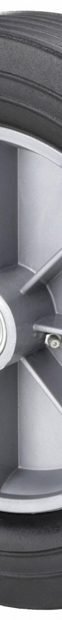 MARASTAR Solid Wheel: 12 in Wheel Dia., 2 29/32 in Wheel Wd, Rubber, 600 lb Load Capacity, Steel (MPN 40N439). Key specifications — Brand: MARASTAR; Tire Sidewall Number: 12x3.