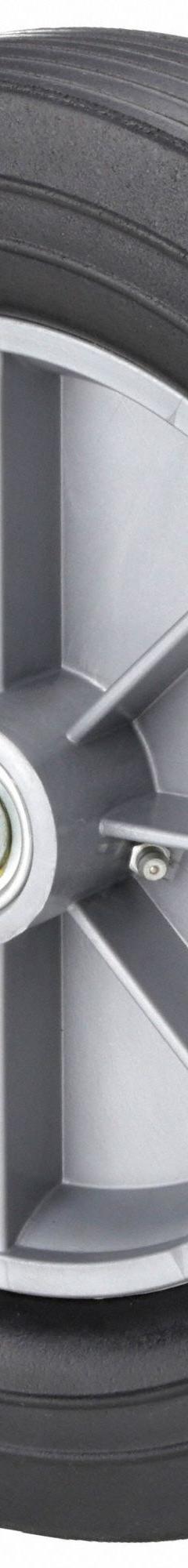 MARASTAR Solid Wheel: 12 in Wheel Dia., 2 29/32 in Wheel Wd, Rubber, 600 lb Load Capacity, Steel (MPN 40N439). Key specifications — Brand: MARASTAR; Tire Sidewall Number: 12x3.