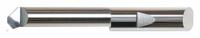 MICRO 100 Boring Bar: Top Rake Chipbreaker, 1/2 in Shank Dia., Bright (Uncoated), Right Hand (MPN QBT-4601600)