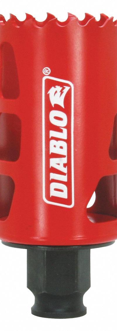DIABLO Hole Saw: 1 11/16 in Saw Dia - Multi-Material-Cutting Hole Saws without Arbor