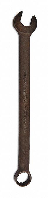 PROTO Combination Wrench: Alloy Steel, Black Oxide, 11/16 in Head Size, 10 1/4 in Overall Lg, Offset (MPN J1222BASD). Key specifications — attr309539: 11/16 in; attr309567: Yes; attr324930: PROTO.