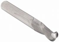 APPROVED VENDOR Ball End Mill: Carbide, 2 Flute, 11/32" Mill Dia, 1" LOC, 2-1/2" OAL (MPN 221-001085)