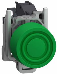 SCHNEIDER ELECTRIC Flush Push Button Operator: 22 mm, Metallic, Flush Profile, 1NO (MPN XB4BPS31GEX). Key specifications — Manufacturer Part Number: XB4BPS31GEX; Product Type: Push Button Operators; Series: XB4; Brand: SCHNEIDER; AC Contact Rating: 1.5 A @ 480 V; Action: Momentary; DC Contact Rating: 0.27 A @ 250 V; Operator Illumination: Non-Illuminated.