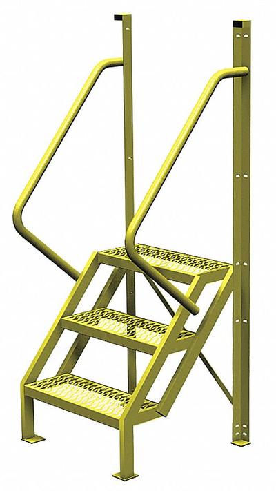 TRI-ARC Configurable Platform Ladder: 6.8 ft Overall Ht, 30 in Overall Wd, 20 in Overall Dp - Base Ladders & Stairs