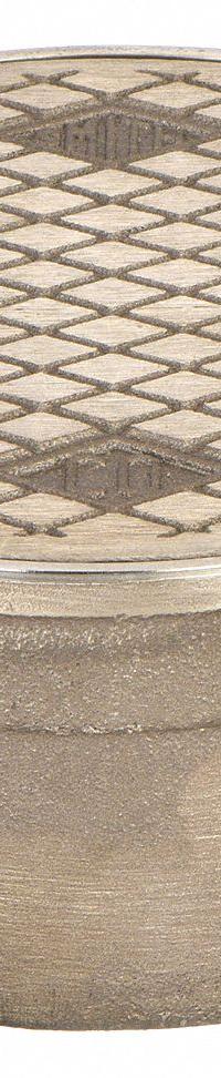 JAY R. SMITH MFG. CO Floor Cleanout: 6 in Overall Dia, 3 in Overall Ht, Nickel Bronze, Nickel Bronze (MPN 4890C04). Key specifications — Color: Bronze; Resistance Properties: Corrosion-Resistant; Brand: JAY R. SMITH MFG. CO; Finish: Nickel Bronze; Includes: Cleanout Body and Cover.