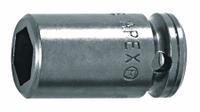 APEX Power Socket: Magnetic, 1/4 in Drive Size, 1/4 in Socket Size, 6-Point, Std, Oiled (MPN MX-1108). Key specifications — attr1204045: APEX; attr1204051: Locking Not Included; attr1285380: Magnetic; attr1204050: 1/4 in; attr1204039: Oiled.