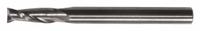 CLEVELAND Square End Mill: Carbide, 2 Flute, 0.5 mm Mill Dia, 1.5 mm LOC, 38.1 mm OAL (MPN C76044)