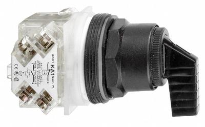 SCHNEIDER Selector Switch: 30 mm Panel Mounting Size, 2 Positions, Extended Lever - Selector Switches