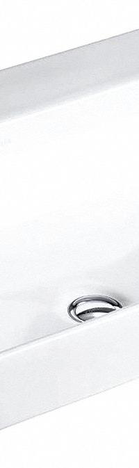 KOHLER Bathroom Sink: White, Vitreous China, 23 in Overall Lg, 18 1/8 in Overall Wd, 1 Faucet Holes (MPN K-2660-1-0). Key specifications — Brand: KOHLER; Color: White; Sink Material: Vitreous China.