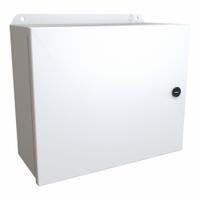 HAMMOND Electrical Enclosure: Steel, 10 in x 12 in x 5 in, NEMA 12/13/3R/4, w/Panel, Solid Cover (MPN EJ10125LG). Key specifications — Closure Method: Latches; Brand: HAMMOND; Knockouts: Not Included.