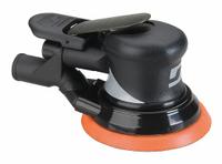 DYNABRADE Air Orbital Sander: 5 in Disc, Hook and Loop/Vinyl, 3/32 in Orbit, Central Vacuum, 0.3 hp (MPN 56854). Key specifications — attr1320213: DYNABRADE.
