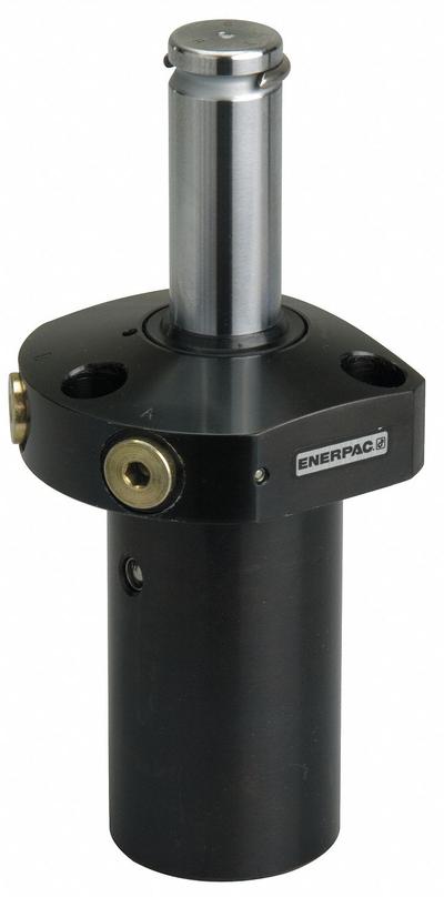 ENERPAC Swing Clamp Hydraulic Cylinder: Double Acting, 2,600 lbf Clamping Force - Upper Flange Mount Swing Clamp Cylinders