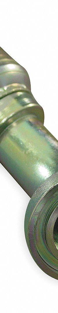 AEROQUIP Hydraulic Flange Fitting: 1 1/2 in Hydraulic Hose I.D., 1 1/2 in Hydraulic Flange Size (MPN 1A24FLA24). Key specifications — attr95970: 45° Elbow; attr95968: Carbon Steel; attr98911: AEROQUIP.