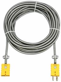 TEMPCO Extension Lead: Extension Lead, 900°F Max Temp °F, 482°C Max Temp °C, Male, Female (MPN ECA00080). Key specifications — End 2 Connection Gender: Female; End 2 Connection Type: Standard Connector; End 1 Connection Gender: Male; Brand: TEMPCO.
